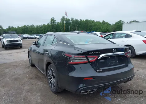 2020 Nissan Maxima Sv Xtronic Cvt из США, поврежденный, VIN 1N4AA6CV7LC369538